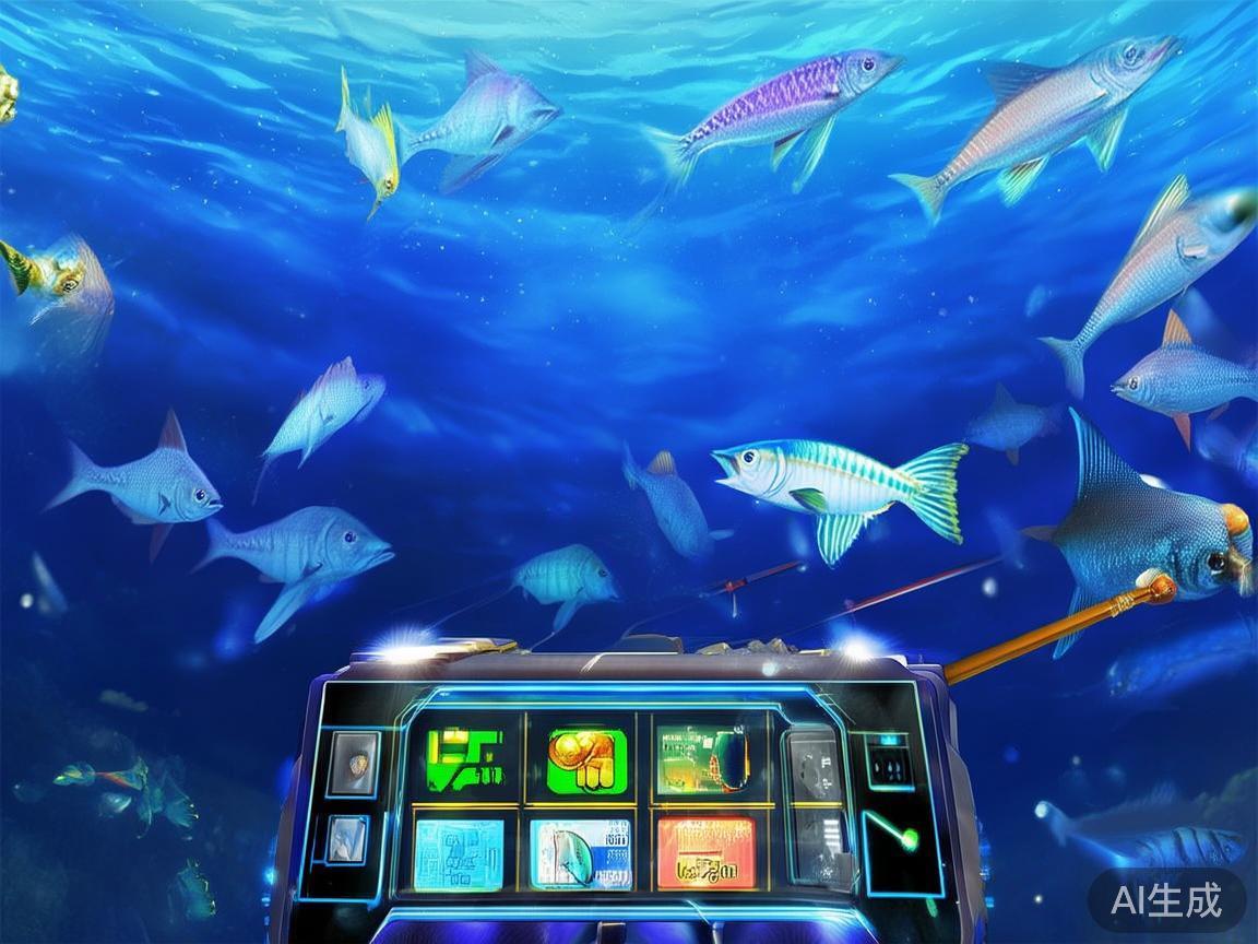 JDB捕鱼的核心是通过操控炮台射击鱼群，获取积分或